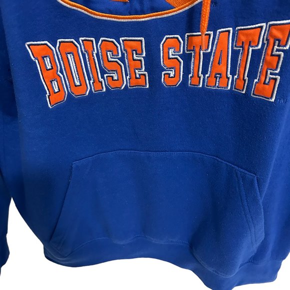 Colosseum Boise State Broncos Hooded Sweatshirt Size Medium Embroidered - Picture 5 of 7